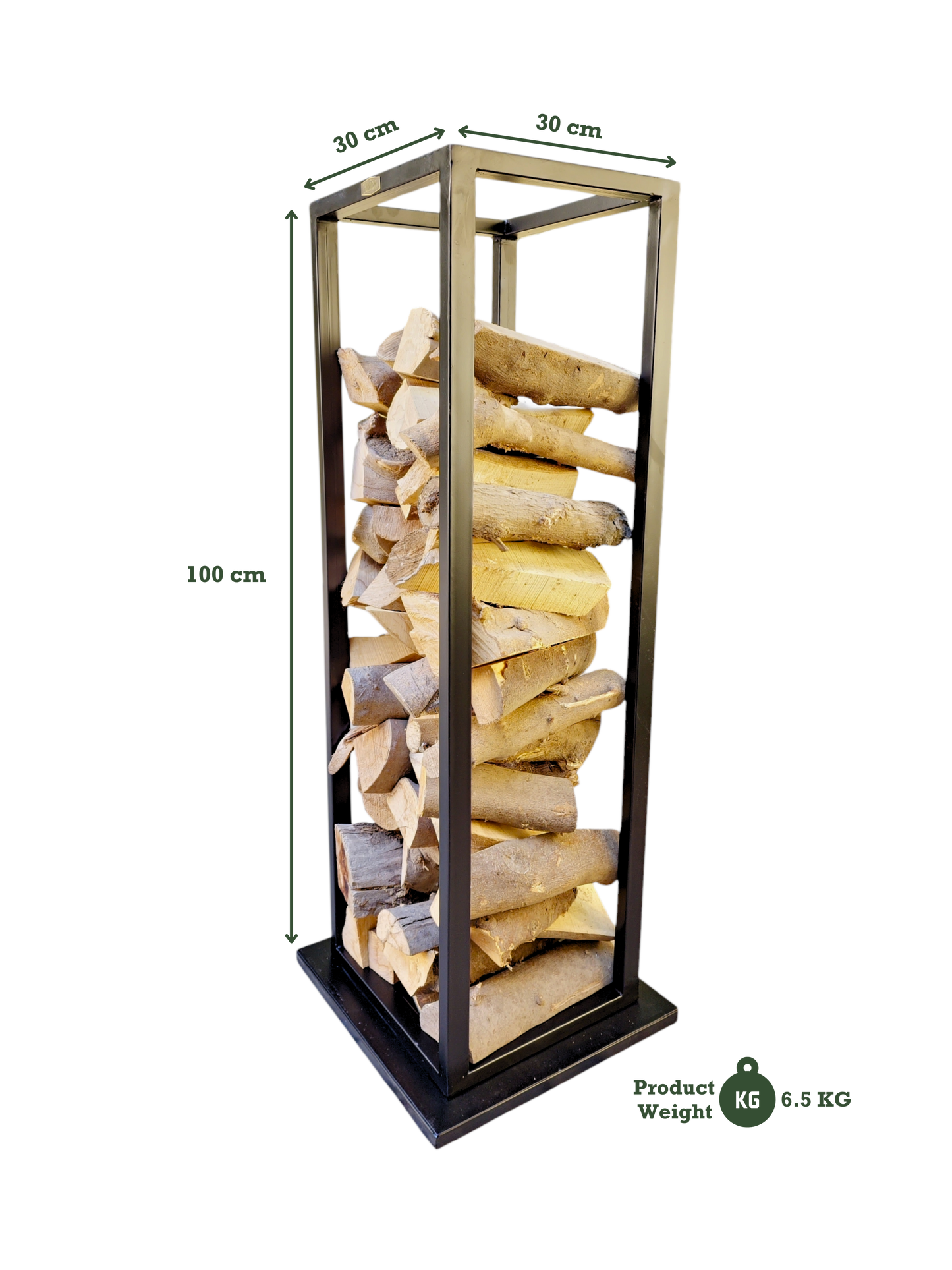 Firewood Iron Rack