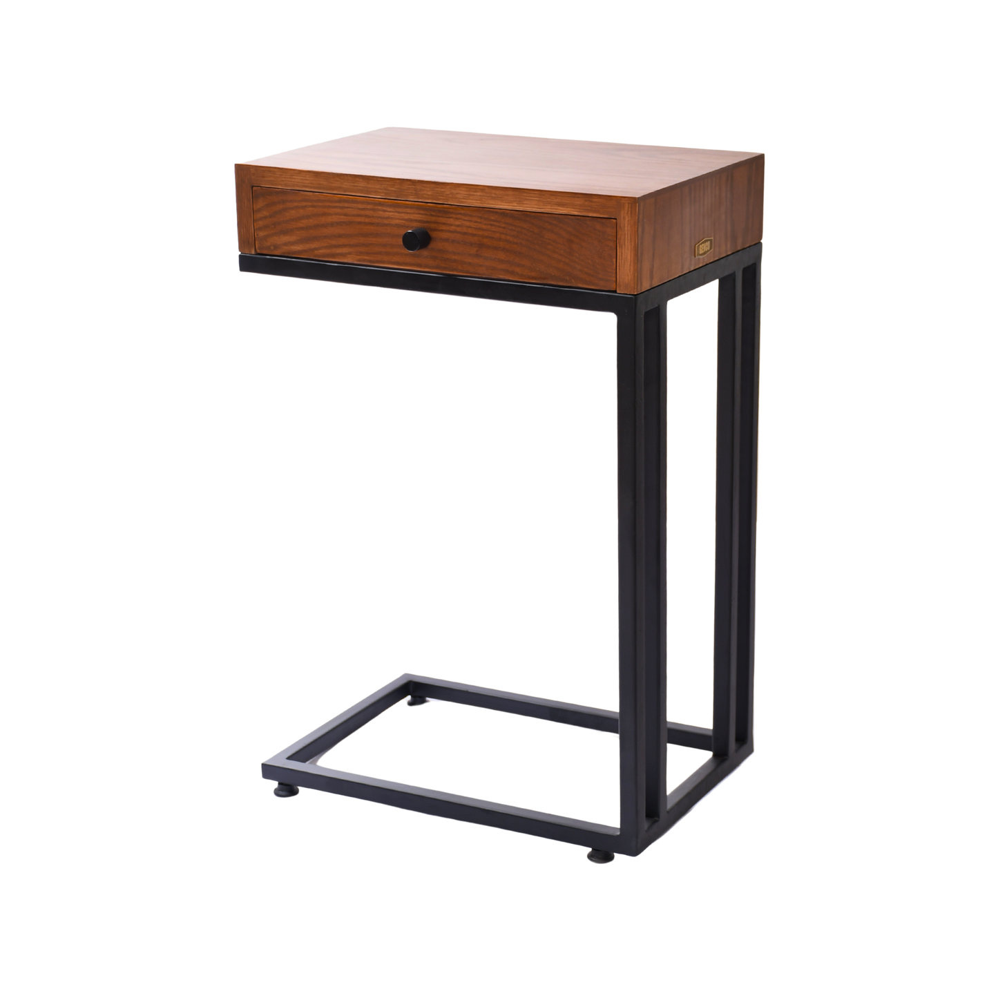 OakSteel Mini Drawer C-Table