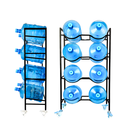 Dual 4-Tier WaterRack™ Premium with Wheels & Brakes