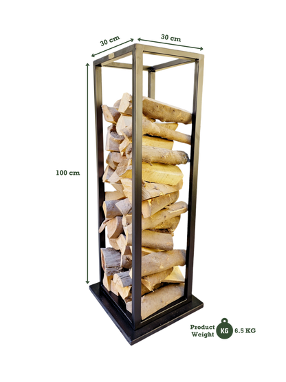 Firewood Iron Rack