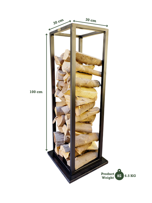 Firewood Iron Rack