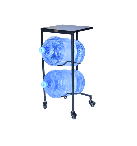 2-Tier WaterRack™ Lite with MDF Shelf, Wheels & Brakes