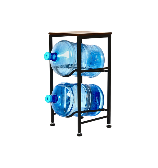 2-Tier WaterRack™ with Wooden Shelf